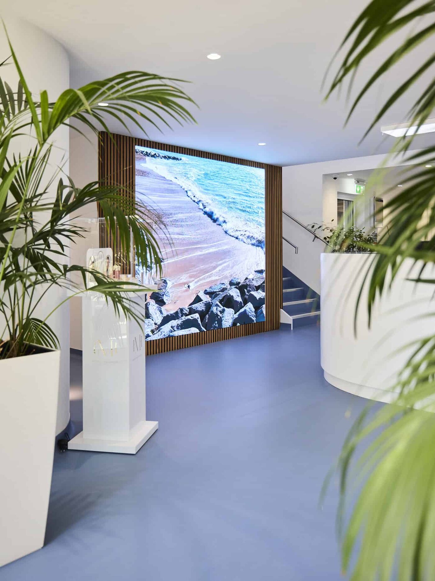 Reception at Meyer Clinic, Fishbourne
