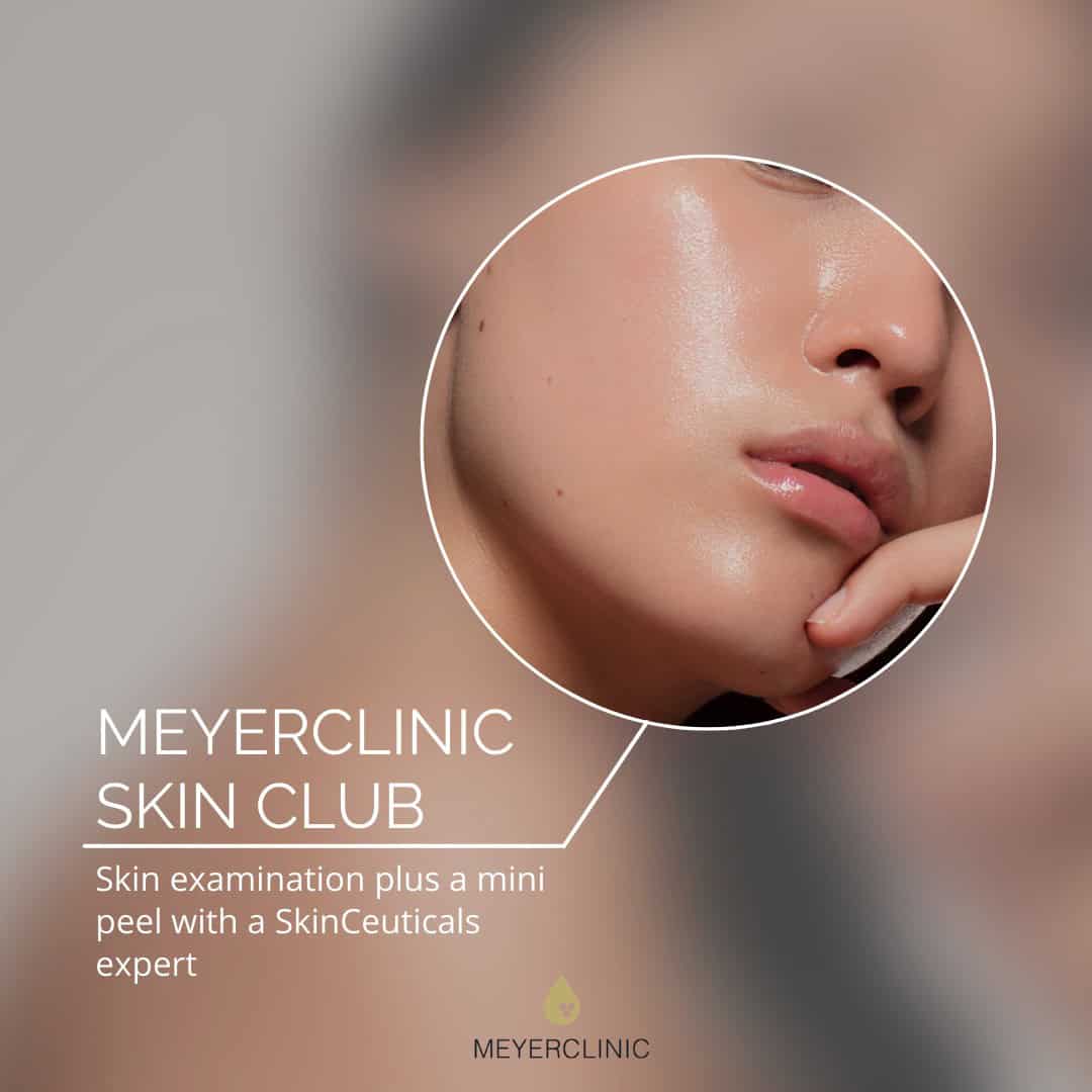 Meyer Clinic skin club with SkinCeuticals Expert Meyer Clinic